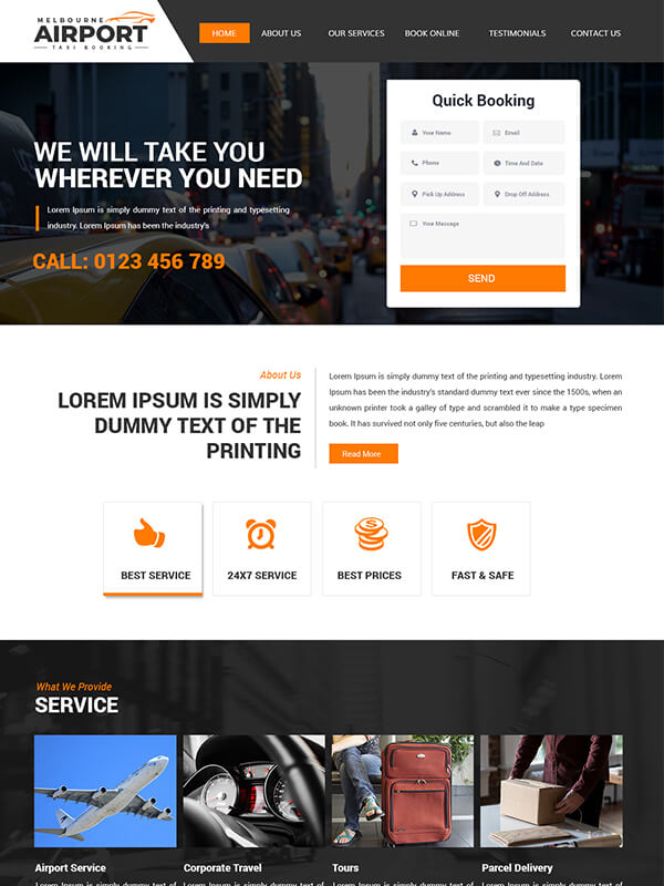 Melbourne Airport Taxi Booking